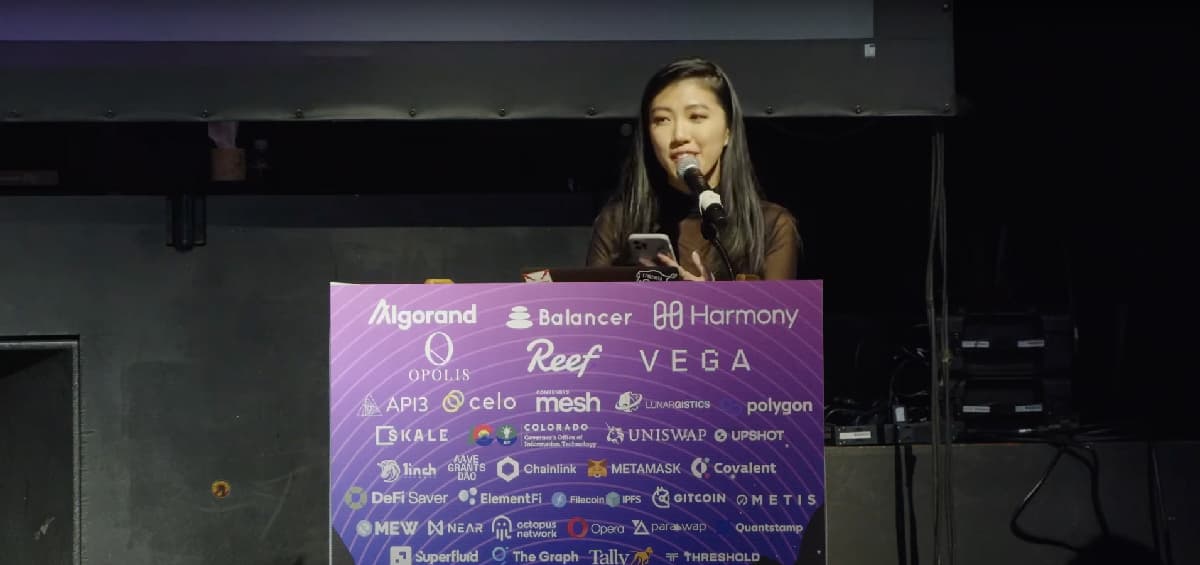 pplpleasr talking at ETH Denver